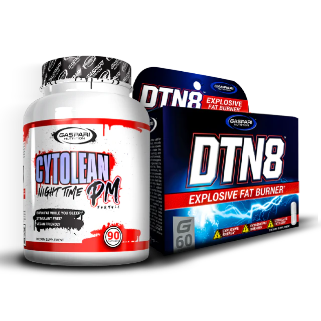 AM/PM Shred Stack (DTN8 + Cytolean) – Day/Night Fat Burner Bundle