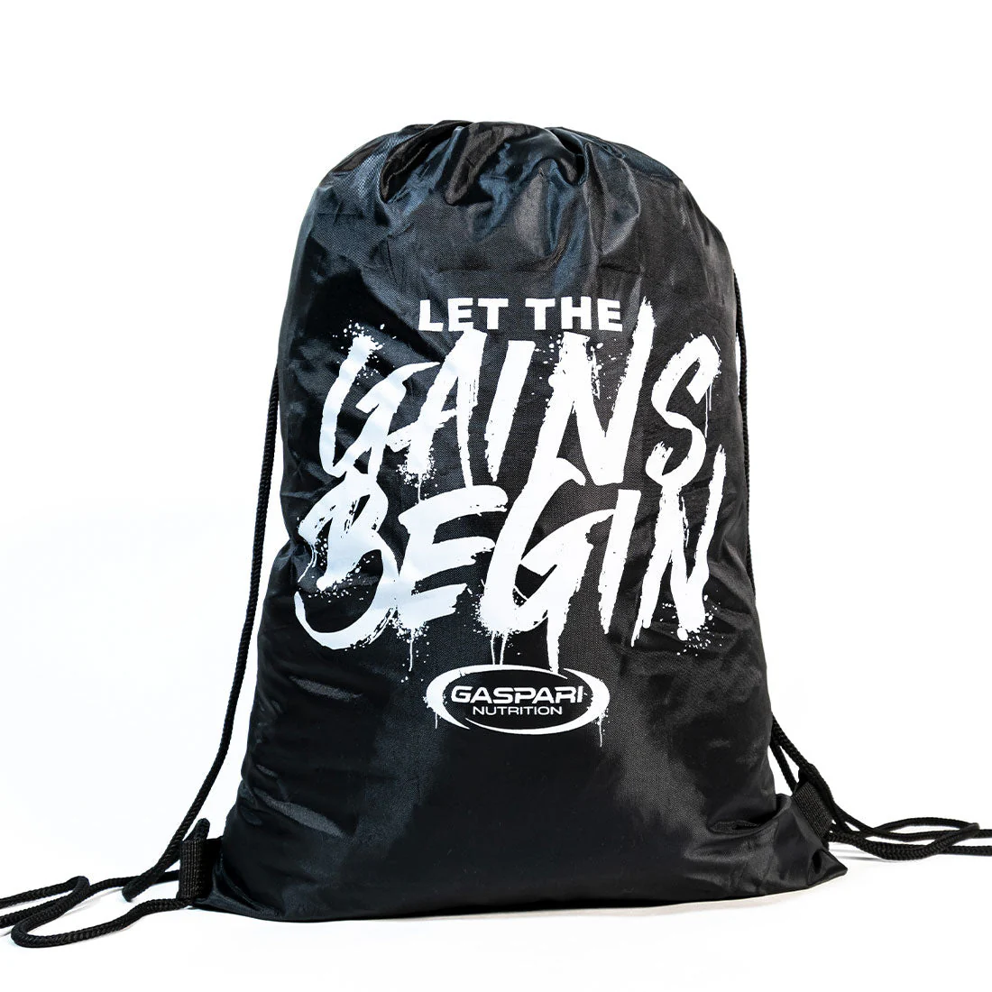 Gains Drawstring Bag – Stylish & Durable Gym Gear