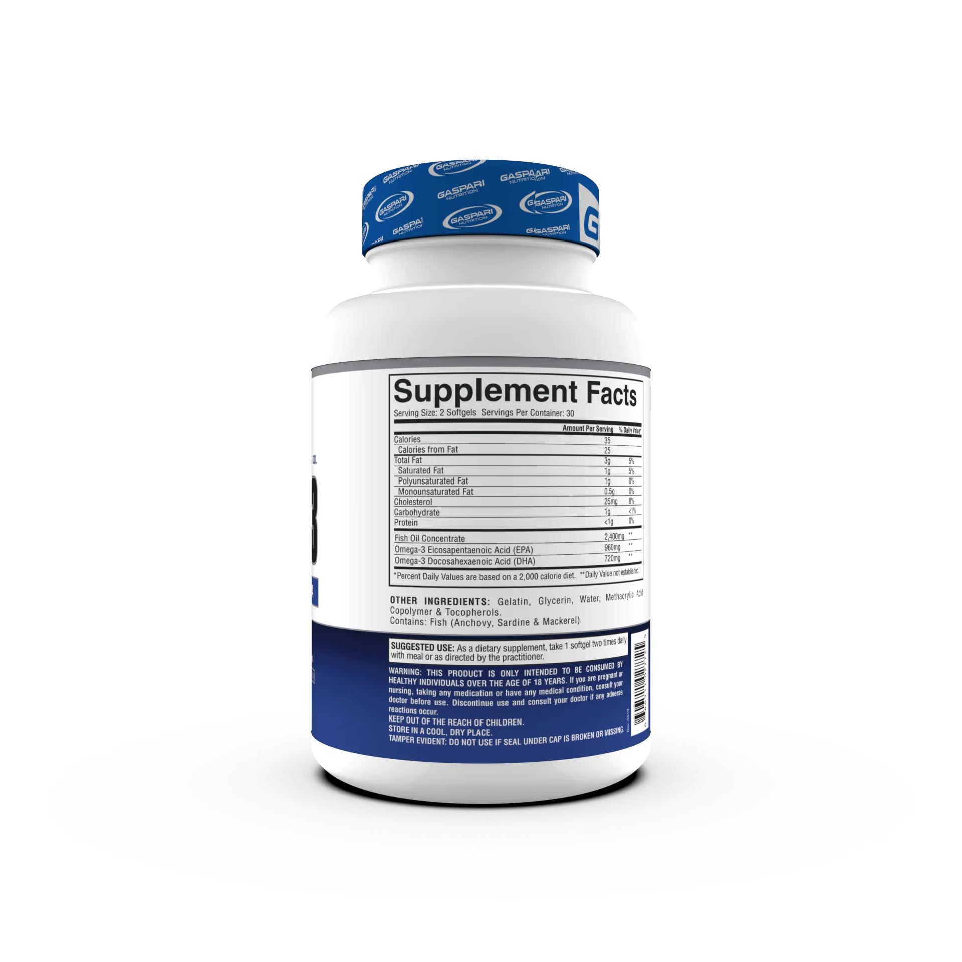 Omega-3 â High Strength Enteric Coated Fish Oil - Image 2
