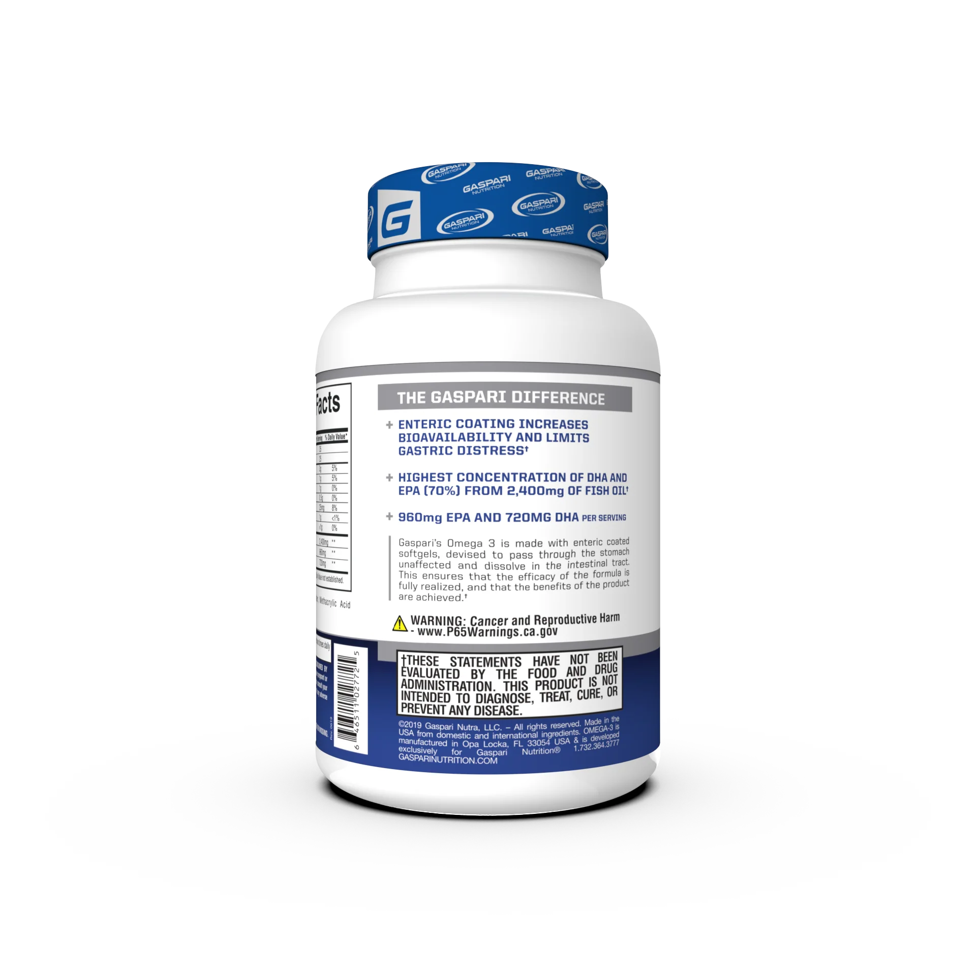 Omega-3 â High Strength Enteric Coated Fish Oil - Image 3