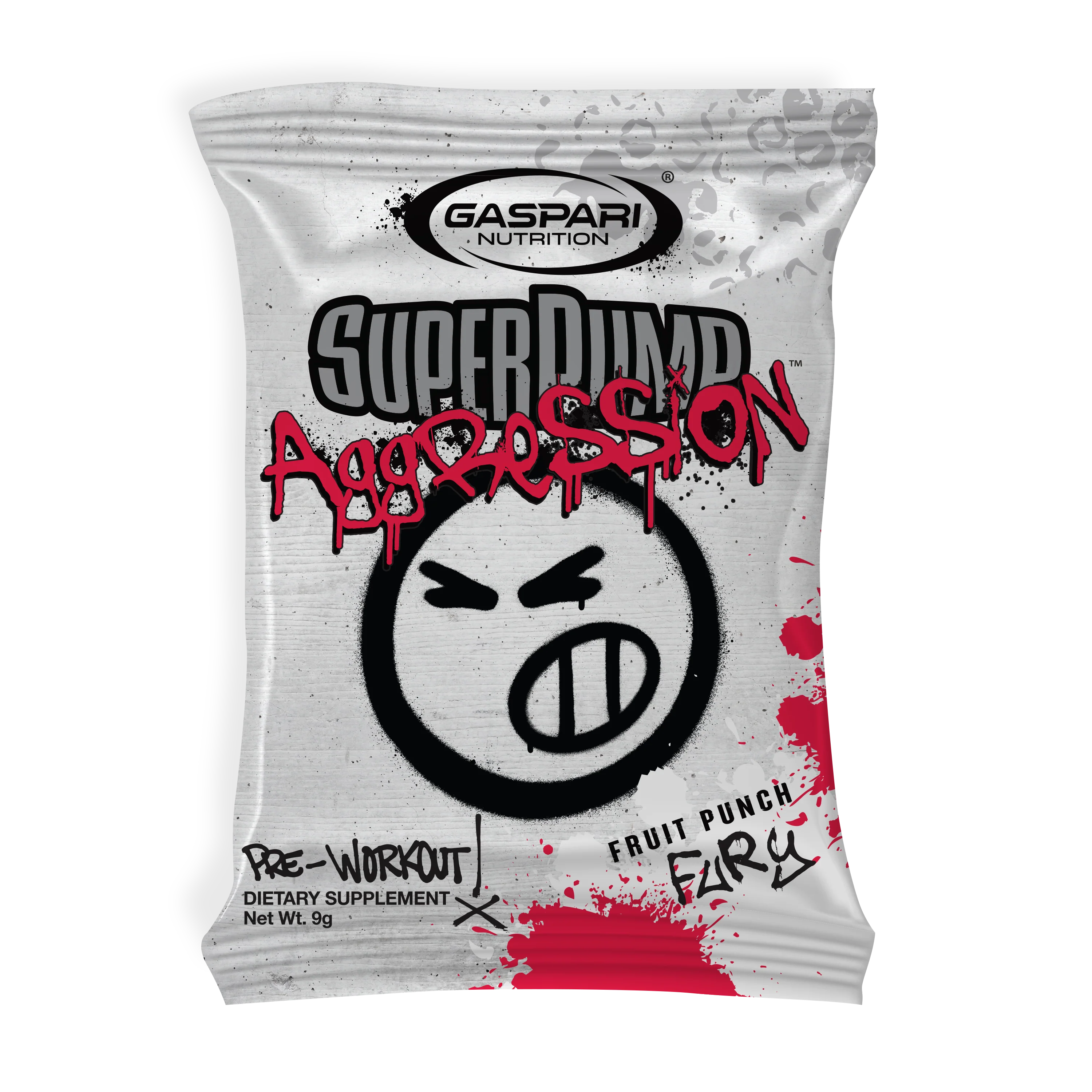 Pre-Workout SuperPump Aggression SampleBag w/9 Sachets - Image 2